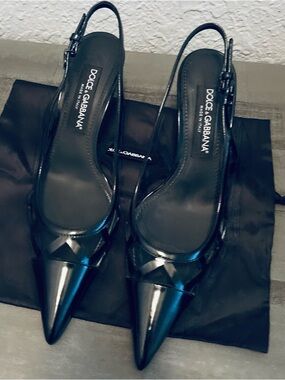 Dolce & Gabbana Lollo Slingback Pumps